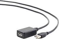 Удлинитель кабеля Cablexpert UAE016-Black (4.5м) - 