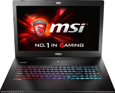 Игровой ноутбук MSI GS72 6QE-437RU Stealth Pro (9S7-177514-437)