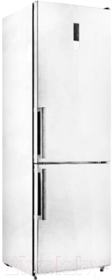 Холодильник с морозильником Berson BR188NF/LED (белый)