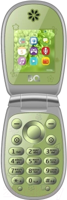 Мобильный телефон BQ Flower BQM-1410 (зеленый)