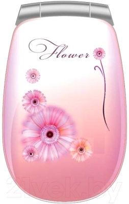 Мобильный телефон BQ Flower BQM-1410 (розовый) - вид снизу