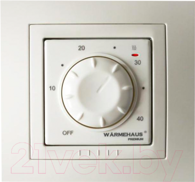 Терморегулятор для теплого пола Warmehaus Basic WH 800 (бежевый)