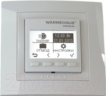 Терморегулятор для теплого пола Warmehaus WH Pro 1000 (белый)