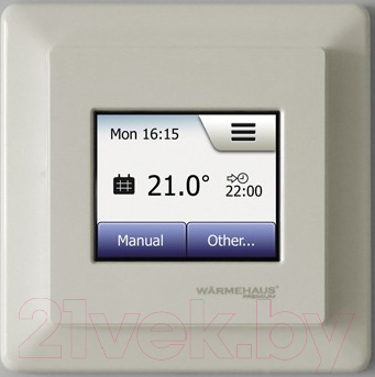 Терморегулятор для теплого пола Warmehaus WH Pro 500 (бежевый)