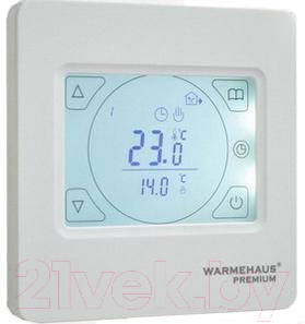 Терморегулятор для теплого пола Warmehaus TouchScreen WH 92 (белый)