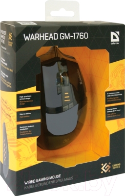 Мышь Defender Warhead GM-1760 / 52760