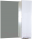 Шкаф с зеркалом для ванной СанитаМебель Камелия-08 Д3 (правый, белый) - 