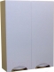 Шкаф для ванной СанитаМебель Камелия-24 Д3  (белый) - 