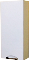 Шкаф-полупенал для ванной СанитаМебель Камелия-26 Д3 (белый, левый) - 