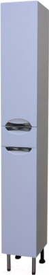 Шкаф-пенал для ванной СанитаМебель Камелия-52 Д3 (белый, правый)