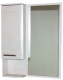 Шкаф с зеркалом для ванной СанитаМебель Прованс 101.600 (левый, гасиенда) - 