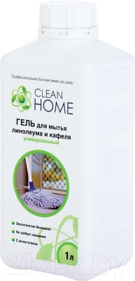 Чистящее средство для пола Clean Home Для мытья линолеума и кафеля (1л)