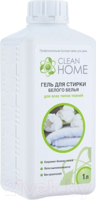Гель для стирки Clean Home Для белого белья (1л)