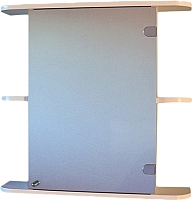 Шкаф с зеркалом для ванной СанитаМебель Камелия-05 (правый, белый) - 