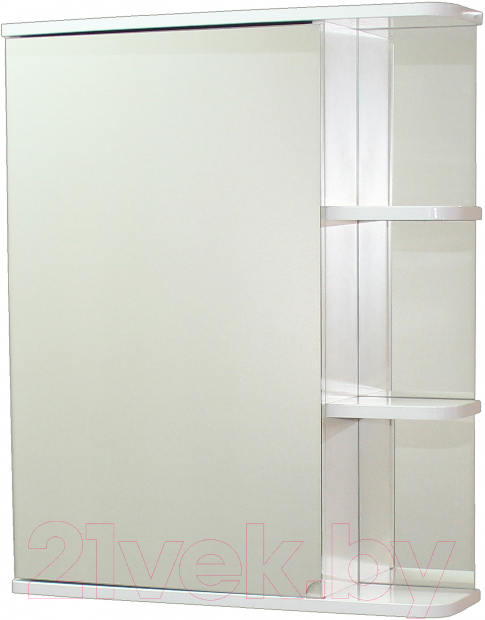 Шкаф с зеркалом для ванной СанитаМебель Камелия-09.60