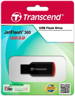 Usb flash накопитель Transcend JetFlash 360 4GB (TS4GJF360)