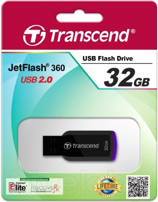 Usb flash накопитель Transcend JetFlash 360 32Gb (TS32GJF360)