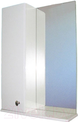 Шкаф с зеркалом для ванной СанитаМебель Камелия-11.50 Д2