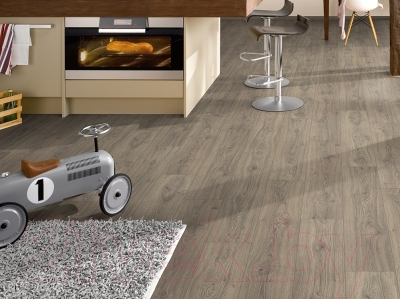 Ламинат Egger Flooring Large Дуб азгил серый H2862