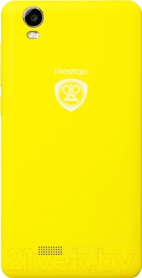 Смартфон Prestigio Wize NX3 3517 Duo / PSP3517DUOYELLOW (желтый)