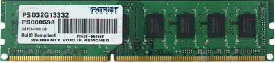 Оперативная память DDR3 Patriot PSD32G13332