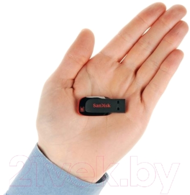 Usb flash накопитель SanDisk Cruzer Blade Black 128GB (SDCZ50-128G-B35)
