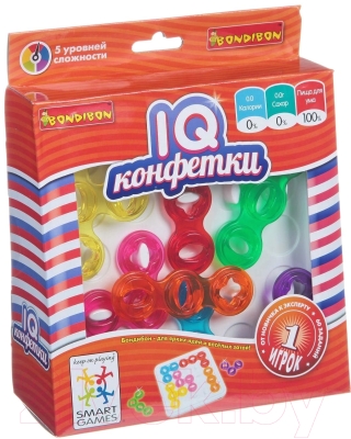 Игра-головоломка Bondibon IQ-Конфетки ВВ1353