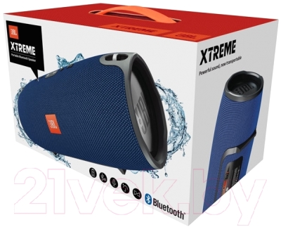 Портативная колонка JBL Xtreme / JBLXTREMEBLUEU (синий)