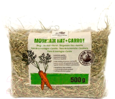 Корм для грызунов Natures Best Mountain Hay + Carrot NB40 (0.5кг)
