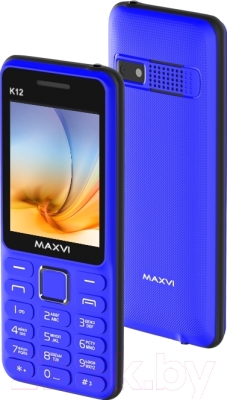 Изображение товара Мобильный телефон Maxvi K12 (синий/черный)