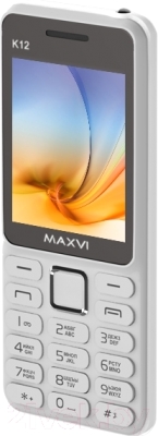 Мобильный телефон Maxvi K12 (белый)