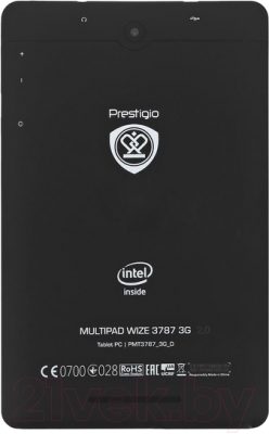 Планшет Prestigio MultiPad Wize 3787 3G (PMT3787_3G_D_BK_CIS)