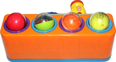 Развивающий игровой набор Bradex Пим-Пам-Пум DE 0207 (оранжевый)