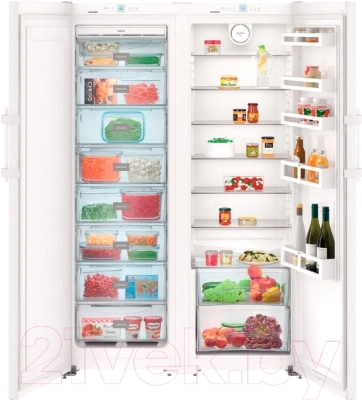 Холодильник с морозильником Liebherr SBS 7242