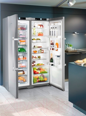 Холодильник с морозильником Liebherr SBSef 7242