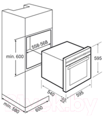 Электрический духовой шкаф Teka HS 720 (41522511)