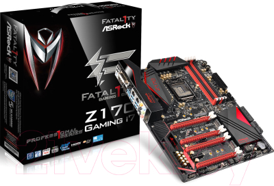 Материнская плата AsRock Fatal1ty Z170 Professional Gaming i7