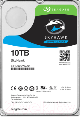 Жесткий диск Seagate Skyhawk 10TB (ST10000VX0004)