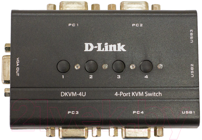 Переключатель портов D-Link DKVM-4U