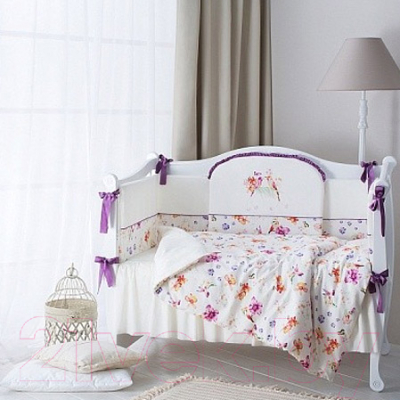 Комплект постельный для малышей Perina Акварель АВ4-01.3