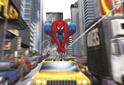 Фотообои листовые Komar Spider-Man Rush Hour 1-425 (184x127)