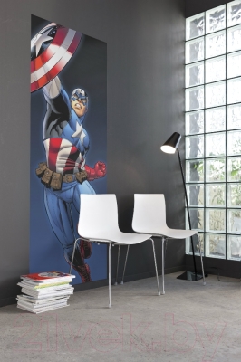 Фотообои листовые Komar Captain America 1-431 (73x202)