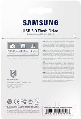 Usb flash накопитель Samsung MUF-64BA/APC
