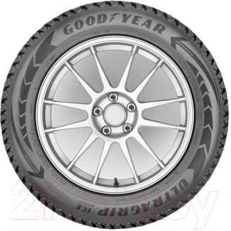 Зимняя шина Goodyear UltraGrip Ice Arctic SUV 275/40R20 106T (шипы)