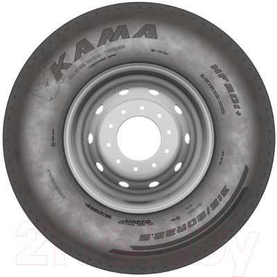 Грузовая шина KAMA NF 201+ 315/60R22.5 152/148L Рулевая