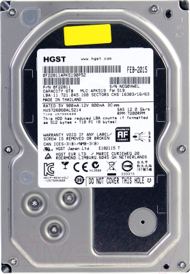 Жесткий диск HGST 7K6000 6Tb (HUS726060AL5214)