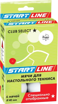 Набор мячей для настольного тенниса Start Line Club Select 1 23-121