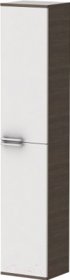 Шкаф-пенал для ванной Ювента Zlata ZIP-170 (серый/коричневый)