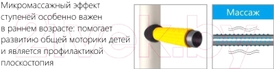 Детский спортивный комплекс Romana Next 3/S3 ДСКМ-3С-8.06.Г1.490.01-28 (красный/желтый)