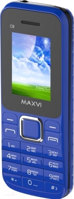 Мобильный телефон Maxvi C8 (синий)